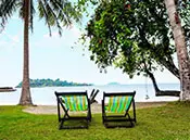 romantic beach chairs